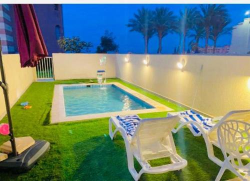 Zafarana Apartment | فيلا مسبح خاص - بورت ساوث بيتش - ملاذ الفخامة بمعايير حقيقية