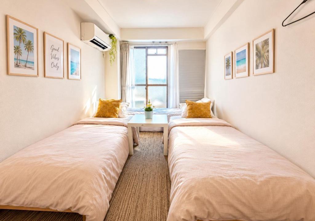 Sumiyoshi Apartment | あびこ302 SIMPLY WHiTE GUEST ROOM 地下鉄あびこ駅徒歩10分以内で観光地にすぐアクセスできるスーパーマーケットコンビニドラッグストア近く生活に便利なワンルーム