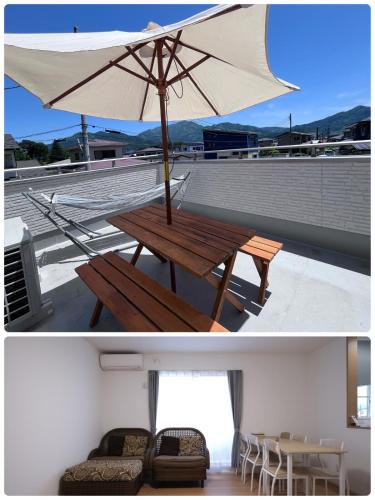 Fujiyoshida Apartment | にじいろ邸2階