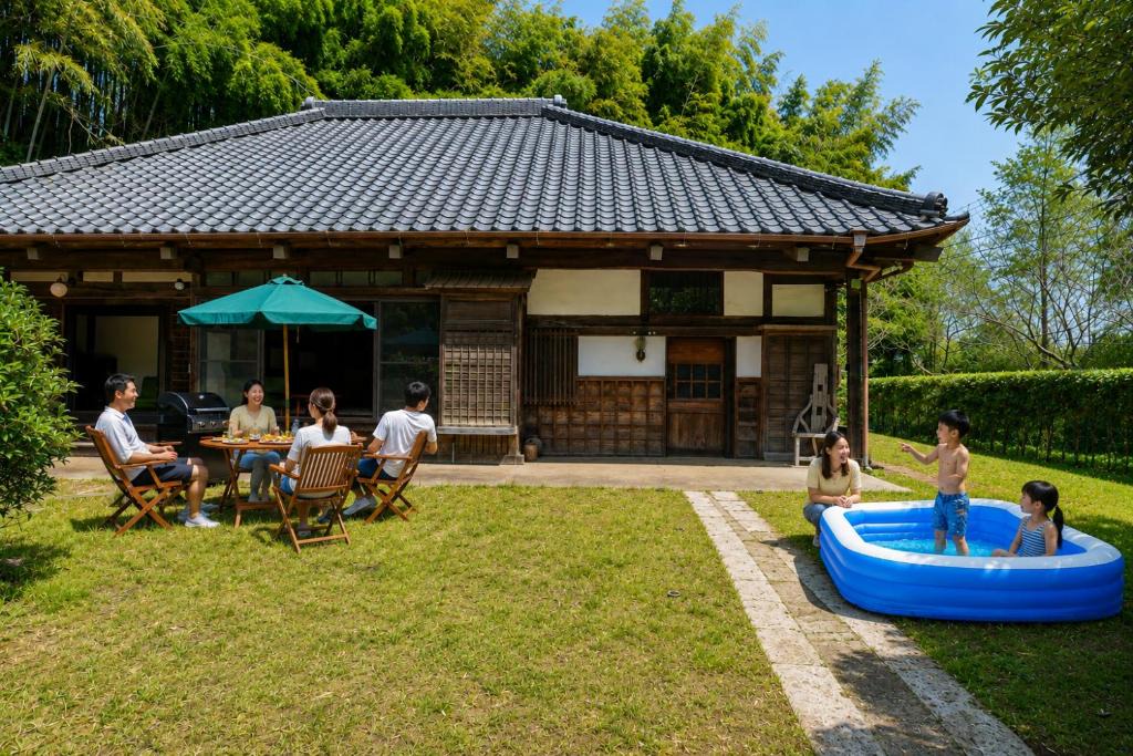 Katori House | 古民家の宿 KANNON - Kominka KANNON - ペットOK,BBQ