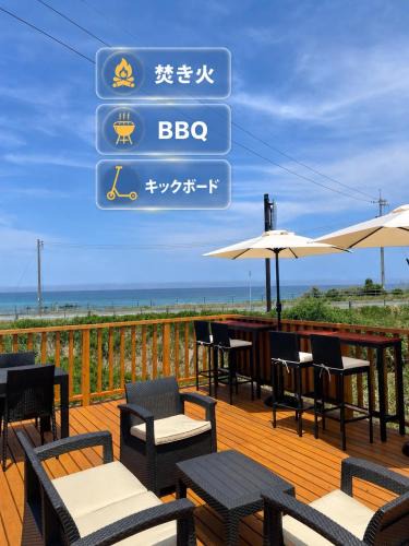 Tsunoshima Island Villa | 角島ど真ん中 コバルトブルービーチまで徒歩一分 貸切ヴィラ クルーズ角島
