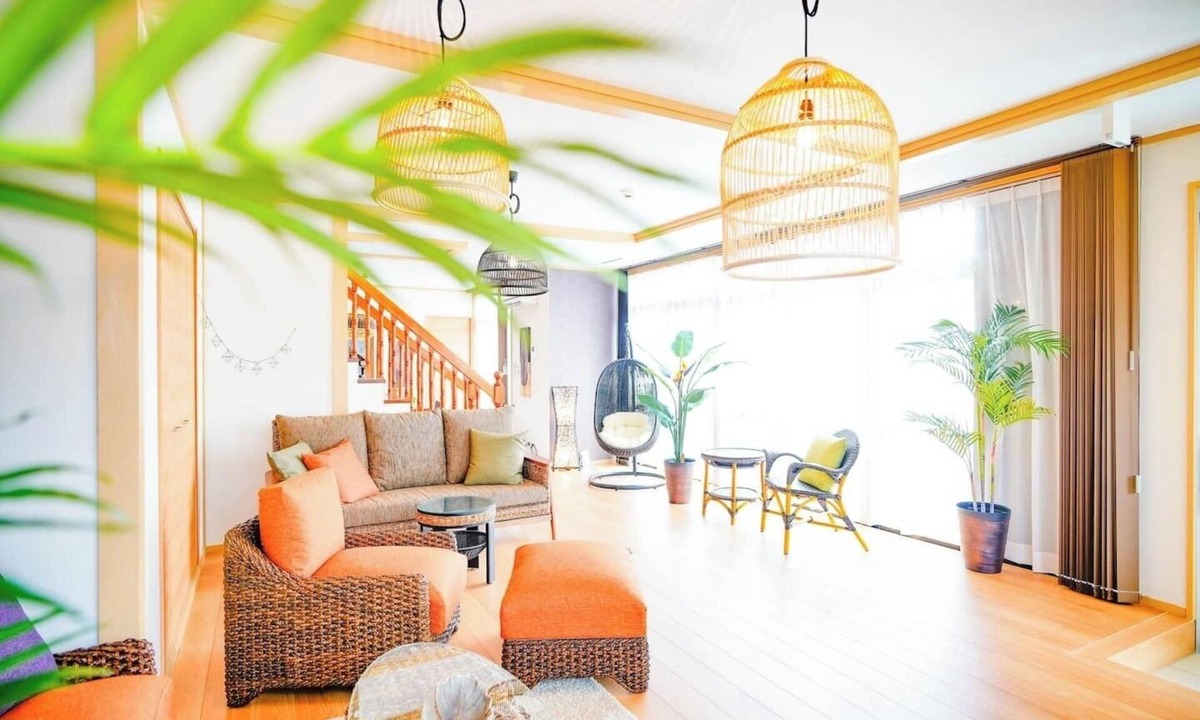 Nakama House | 1 minute walk from the beach Private villa with s /Kunigamigun Okinawa