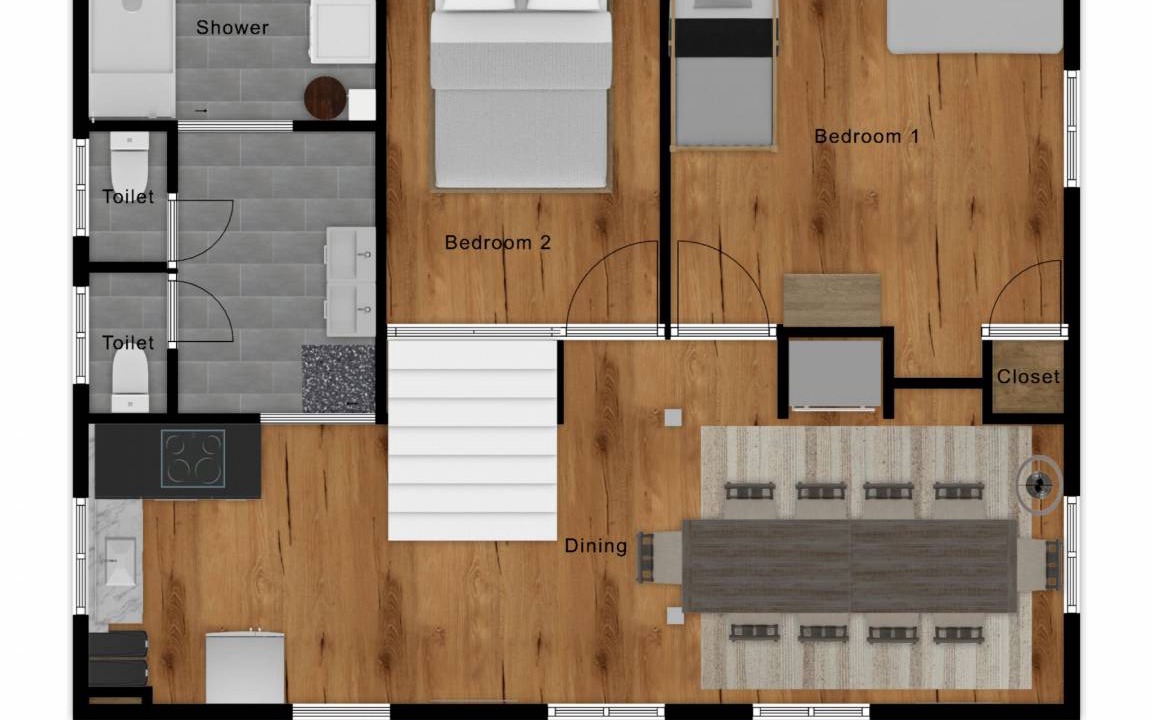 Iiyama Cottage | 130 m² Cottage ∙ 4 bedrooms ∙ 10 guests