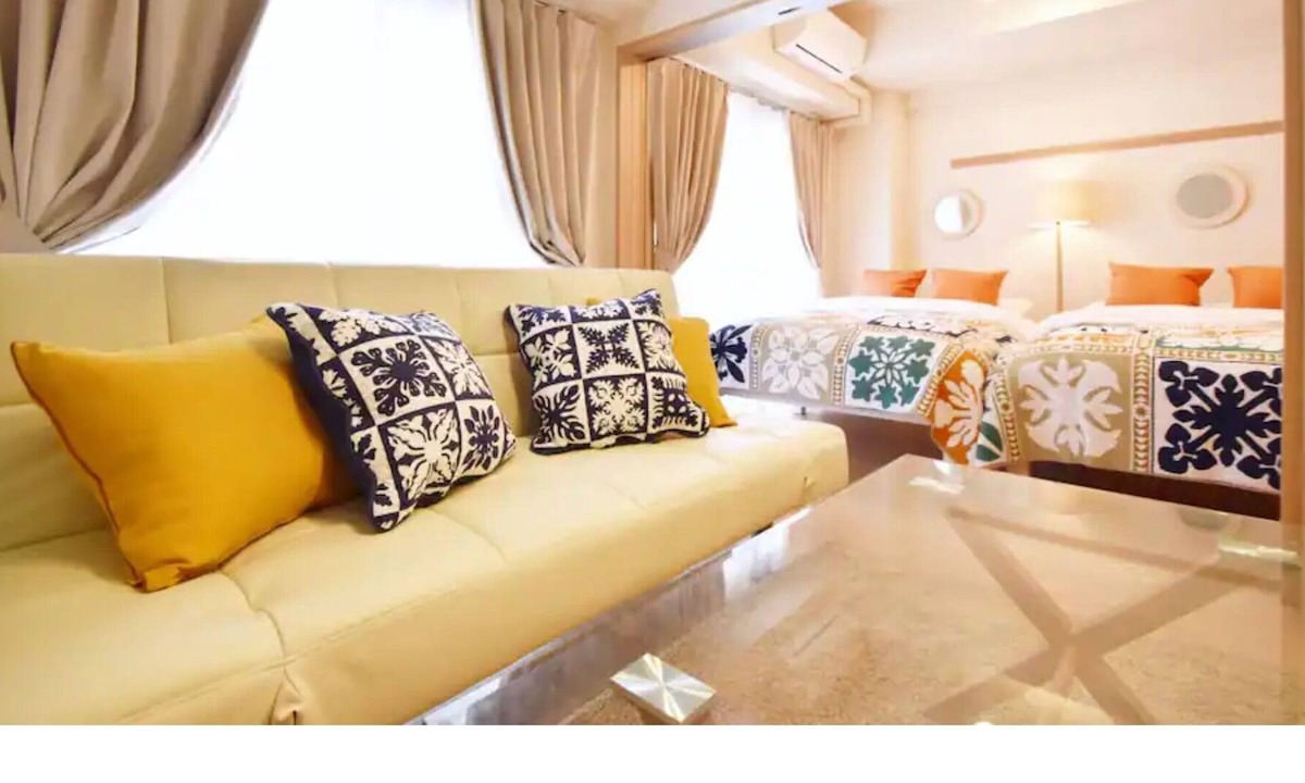 Naha City Centre Apartment | 202 1LDK 63 sqm Free wifi and parking lot avai / Naha Okinawa