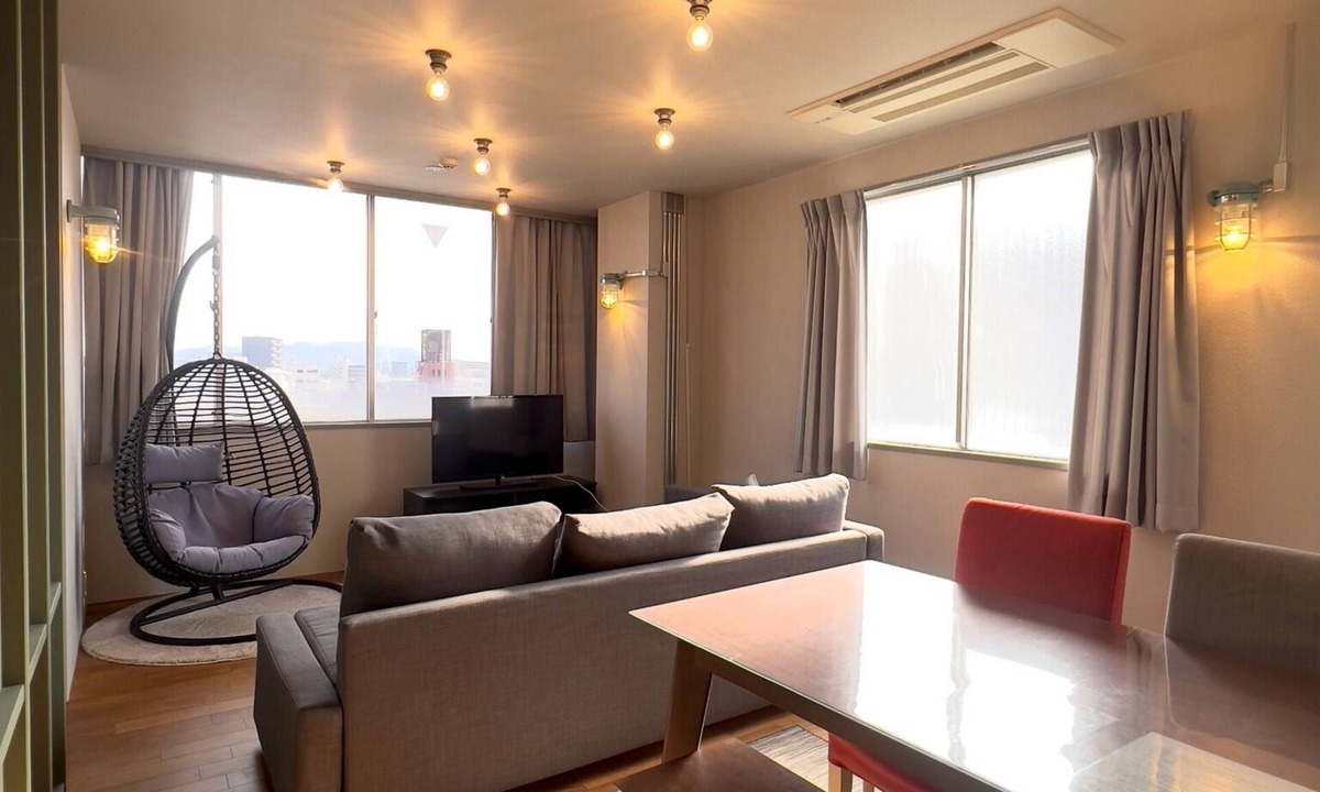 Kawara Machi Apartment | 602 Top floor 50 standard room with kitchen a/Takamatsu Kagawa