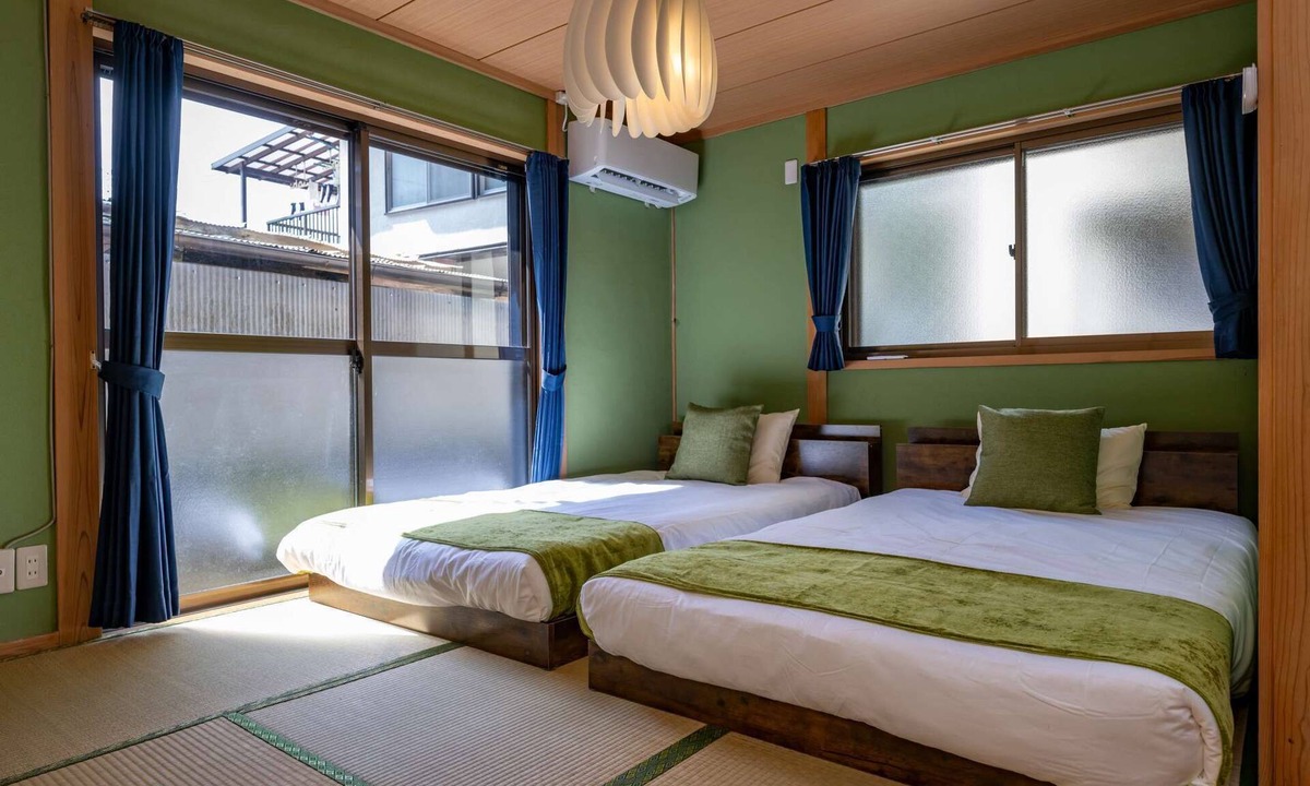 Beppu Apartment | 9 people capacity/7 beds/3 bedrooms/hi-speed Wi-Fi