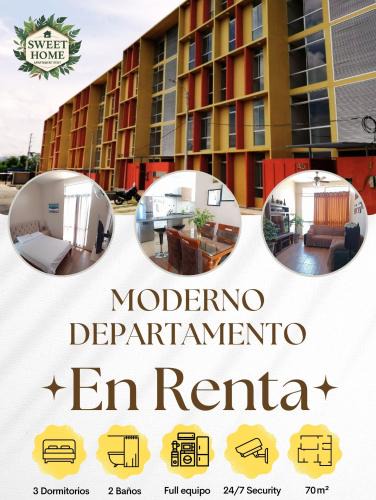 La Banda de Shilcayo Apartment | Amplio Dpto Familiar de 3 Hab en Condominio