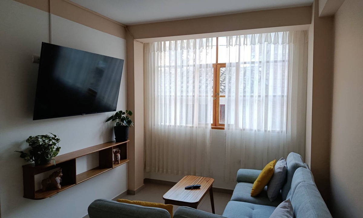 Yucay Apartment | Apartment with mountain view.