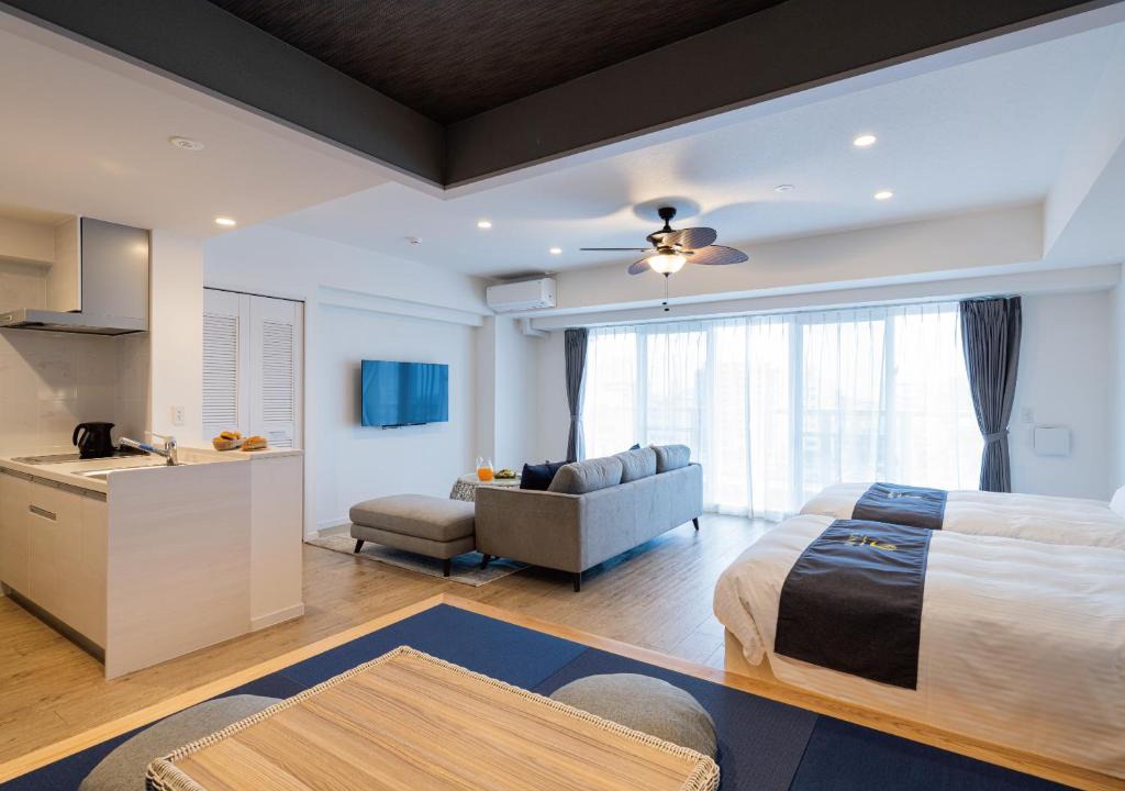 Kuwae Hotel | Aqua Palace Chatan by Coldio Premium