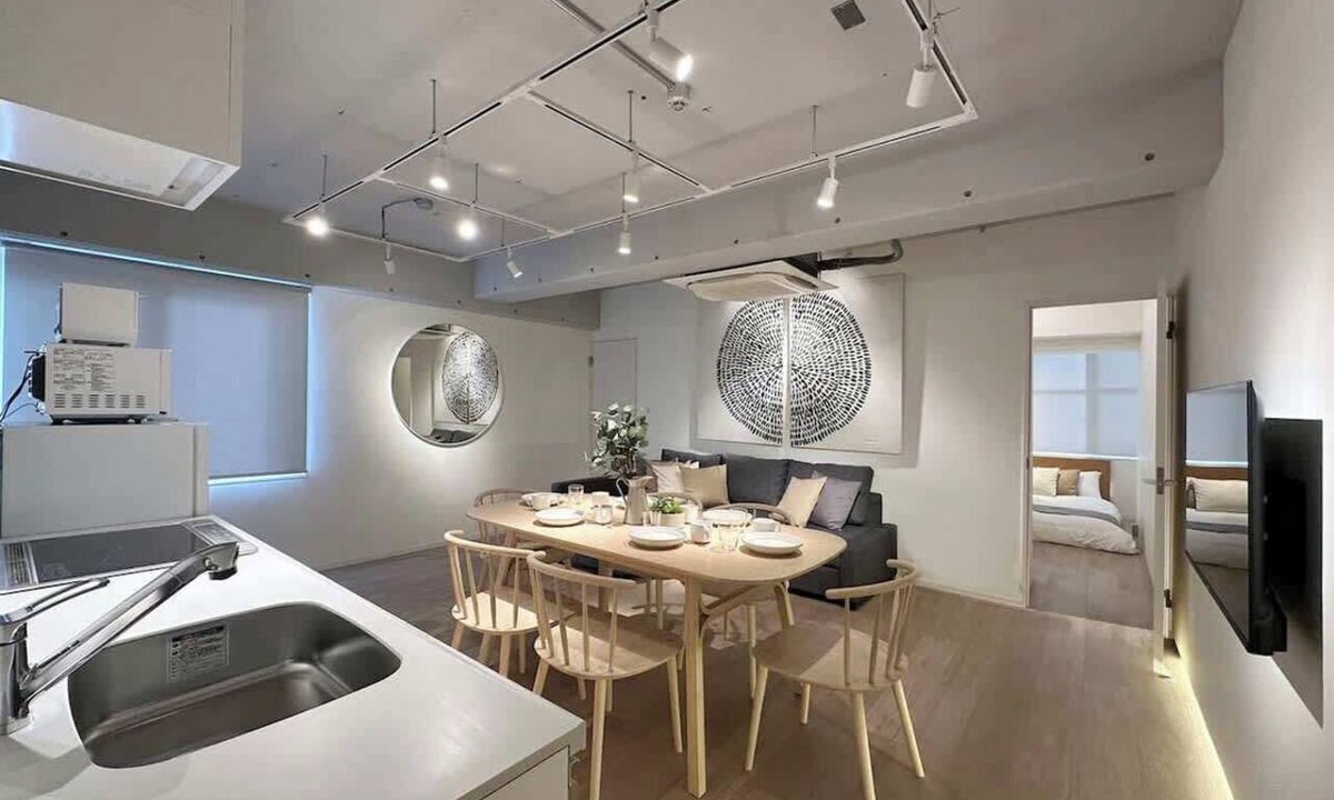 Hiroshima City Centre Apartment | Art BLD by b hotel Modern 2BR City Center for 8ppl