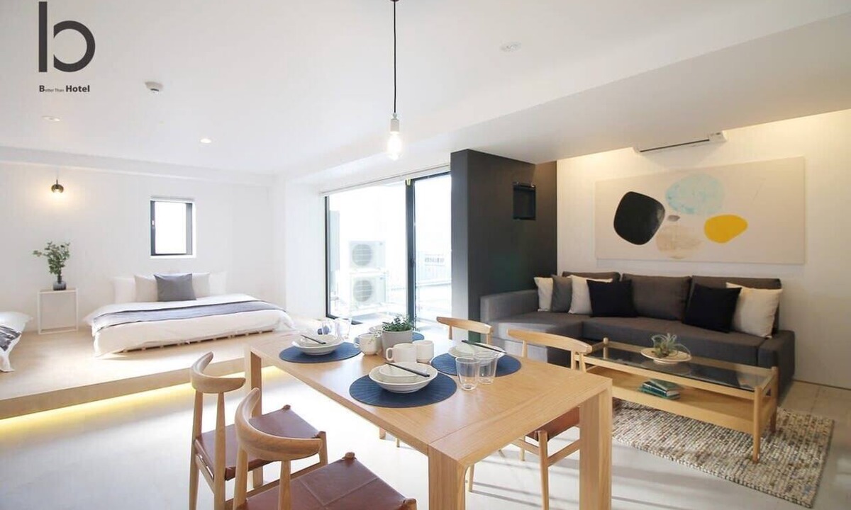 Hiroshima City Centre Apartment | b hotel 702 Central Inner-Side Comfort Studio
