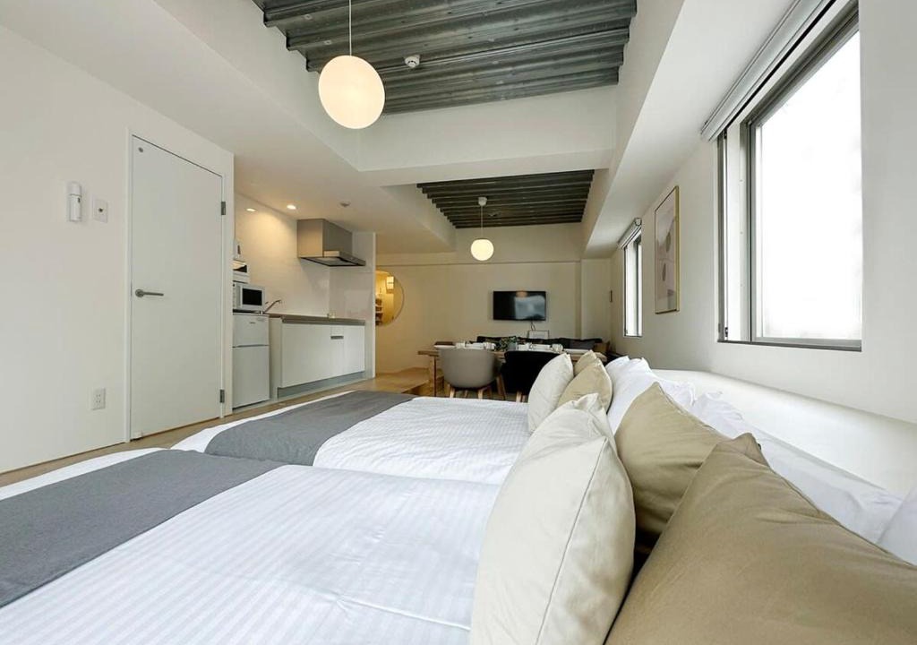Hiroshima City Centre Apartment | b hotel Arts Dobashi - Studio Apt for 6 Ppl Near Peace Park