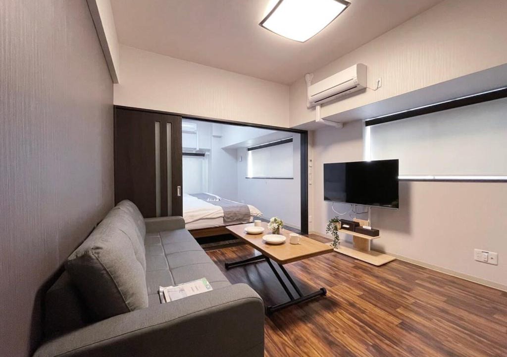 Hiroshima City Centre Apartment | Casaen by b hotel - Brand New 1BR Apt Near Hondori Shopping District For 6 Ppl