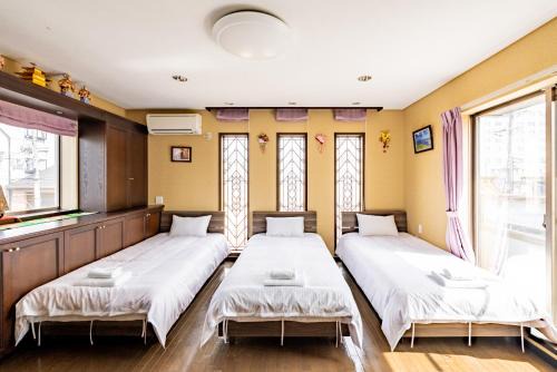 Shinyoshino Onsen Apartment | Chouetteの宿 橿原店 橿原神宫前駅から歩いて4分