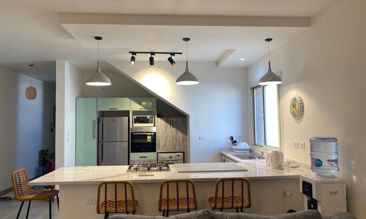 Sidi Abd El-Rahman Ski Chalet | Senior 3BR Chalet with Roof hacienda bay