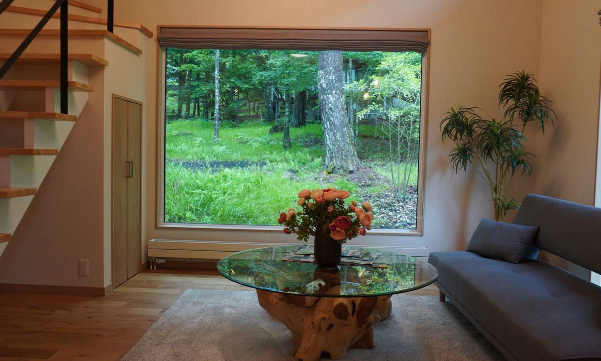 Chino House | Entire Villa for Rent with Sauna and BBQ Area | Elevation 1,350 m · A Private Retreat Amid Nature | Northern Yatsugatake Forest Hideaway Villa