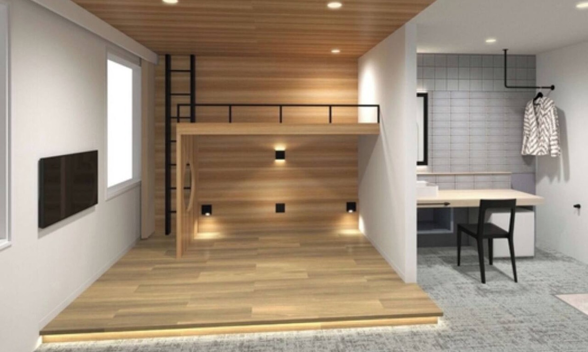Kure Hotel | For 3 people Loft SemiSuite Casual Modern Styl/Kure Hiroshima