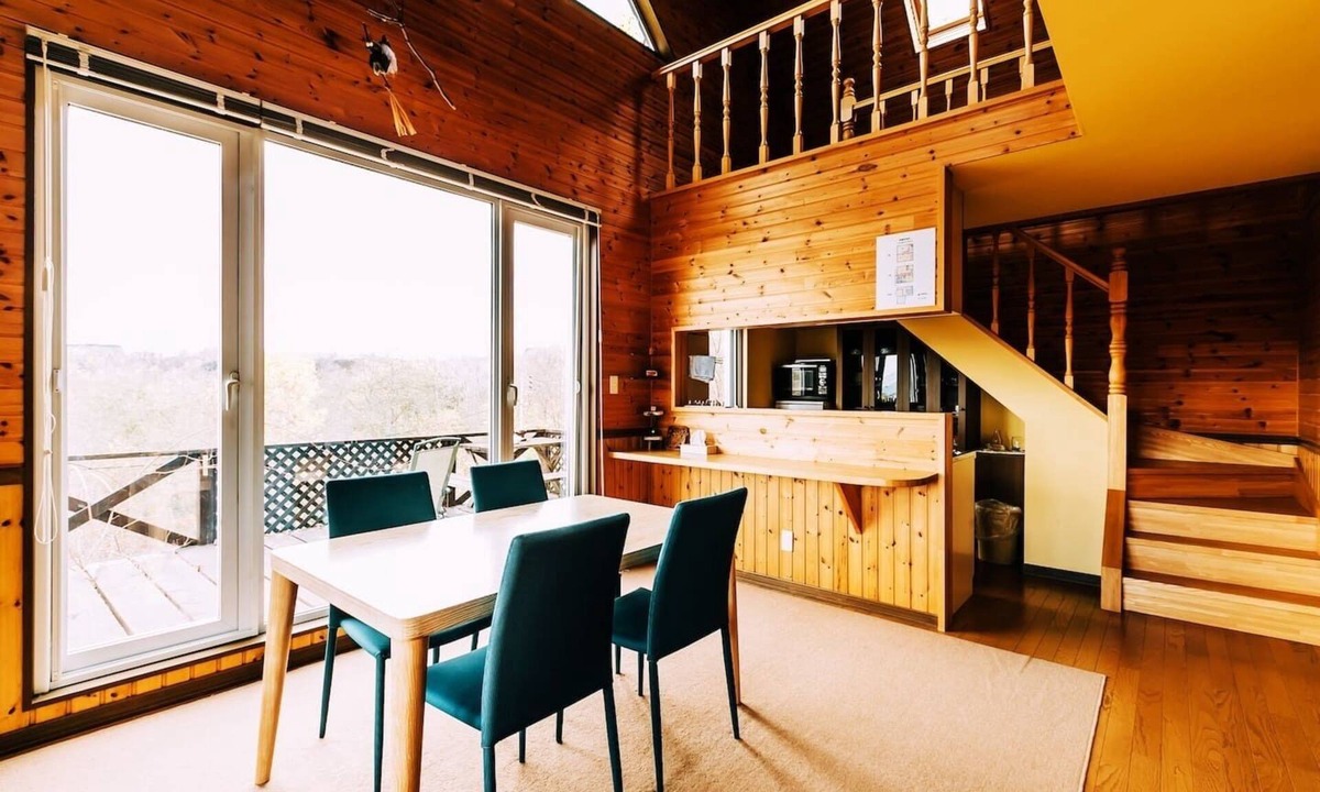 Toya Apartment | Great view Lake Toya 2bedroom log cabin
