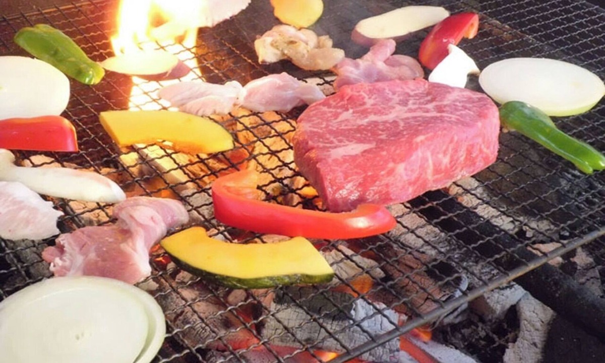 Shizukuishi RV Rental | Grilled Iwate beef steak over charcoal is the Cres/Iwate District Iwate