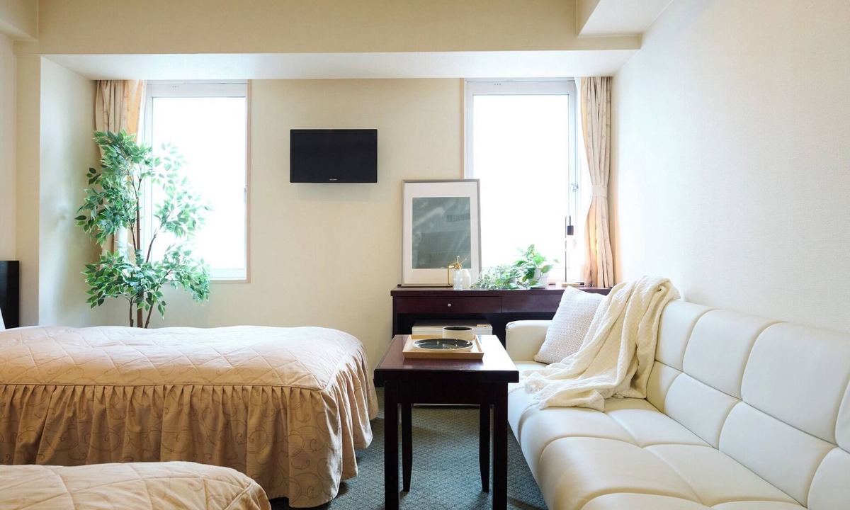 Chuo-ku Hotel | Hotel ShoD Smoking 2 single beds 1 sofa bed/Sapporo Hokkaidō