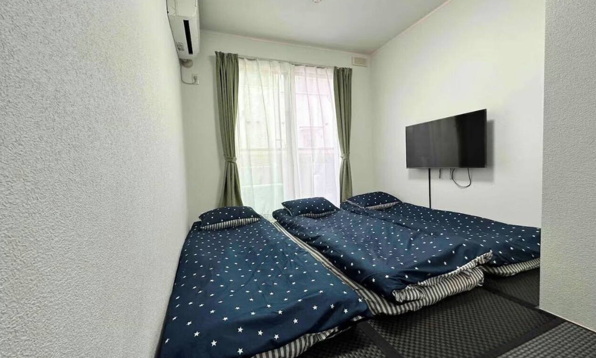 Minami Apartment | Kyoto 2 JR Stops | Free Parking | Tatami 1DK | Sleeps 3 | Nozomi 103