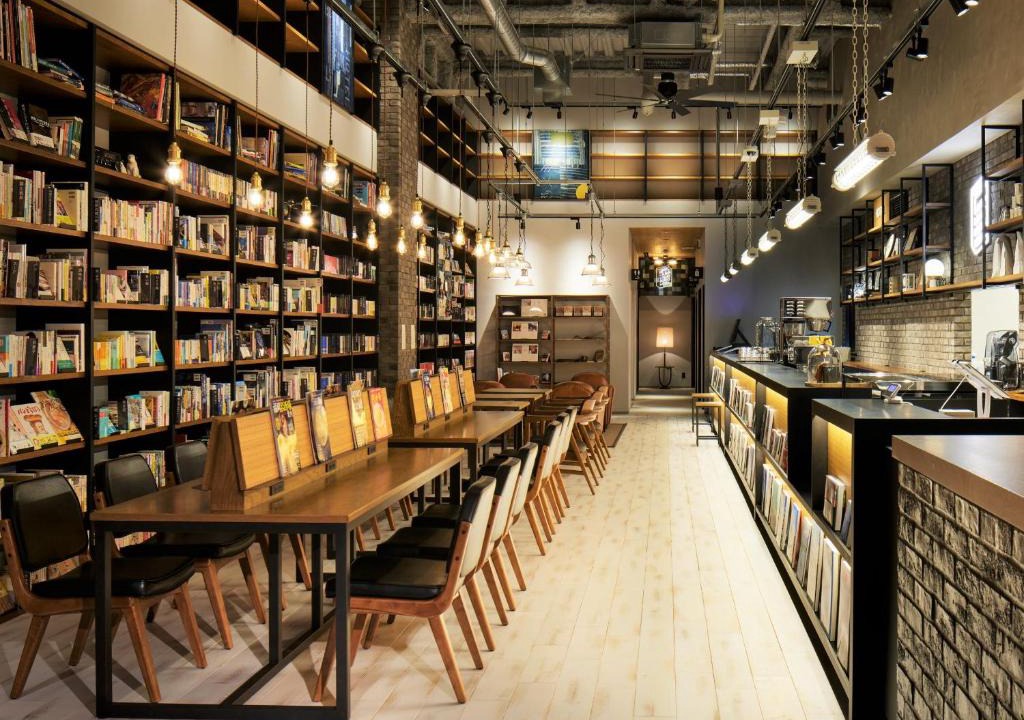 Chuo-ku Hotel | LAMP LIGHT BOOKS HOTEL fukuoka