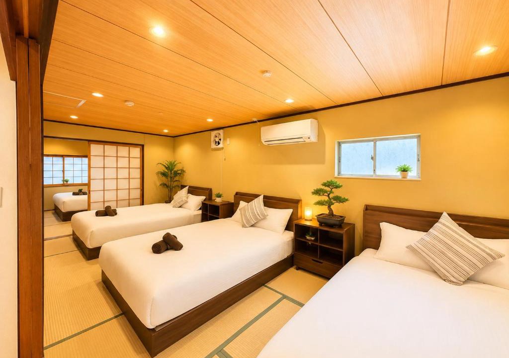 Nishinari Apartment | LEON RESORT HOTEL Max14 people 3min from Namba Station 7min Shinsaibashi 13 min Umeda Best location in Osaka Entire building for private use Tsurumibashi Hanazonocho USJ large family 最大14名 難波 心斎橋 鶴見橋 花園町 大阪観光