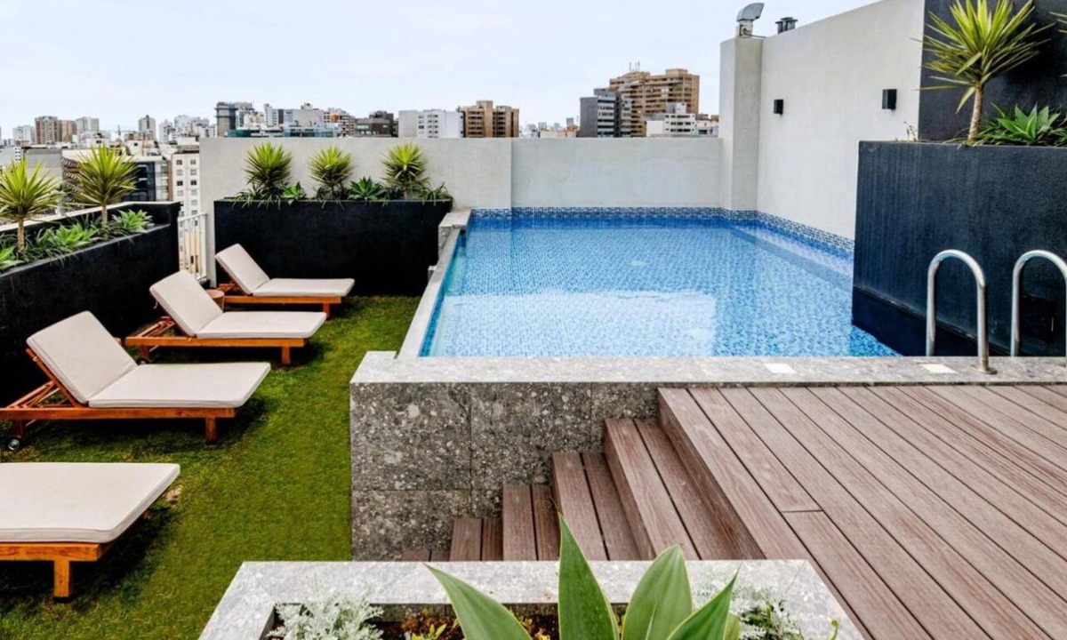 Miraflores Apartment | Luxury 2BR/2BA | Pool + Gym | Parking | Miraflores