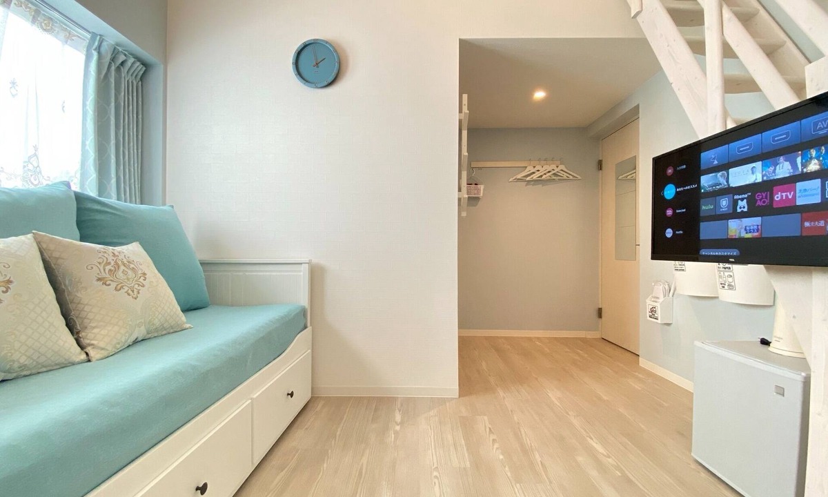Shin-Osaka Apartment | M Tiffany Blue Newly built Westernstyle buildin/Osaka Ōsaka