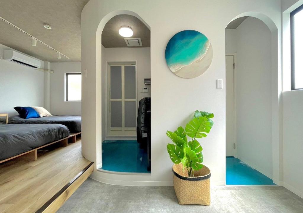 Onahama Apartment | Marin Base ONAHAMA-小名浜港3分の海辺リゾート貸切ヴィラ-プロジェクター付き8名ステイ