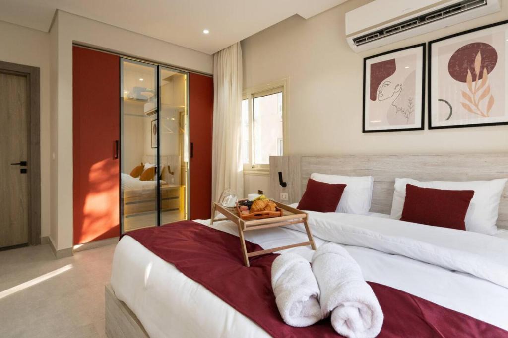 Maadi Apartment | Modern 88 by Spacey #72- pool,Gym&Garden