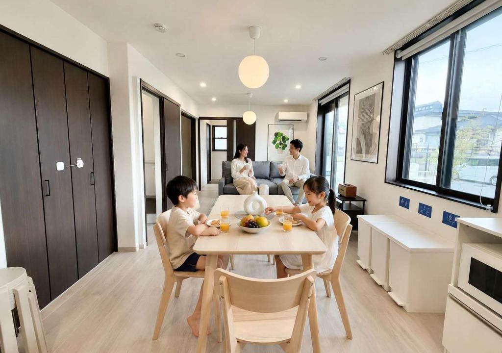 Ozu Apartment | Modern Japanese House Near Ozu Station by Restavio