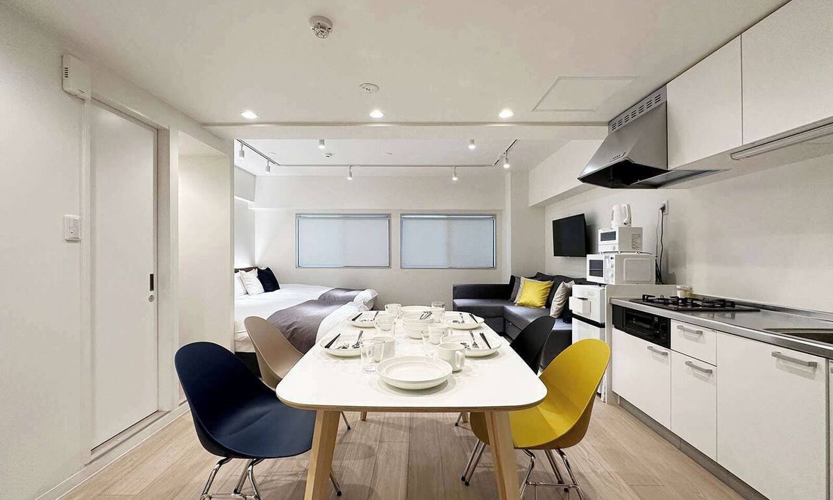 Hiroshima City Centre Apartment | Modern Studio Apt in Charming Nakamachi Area