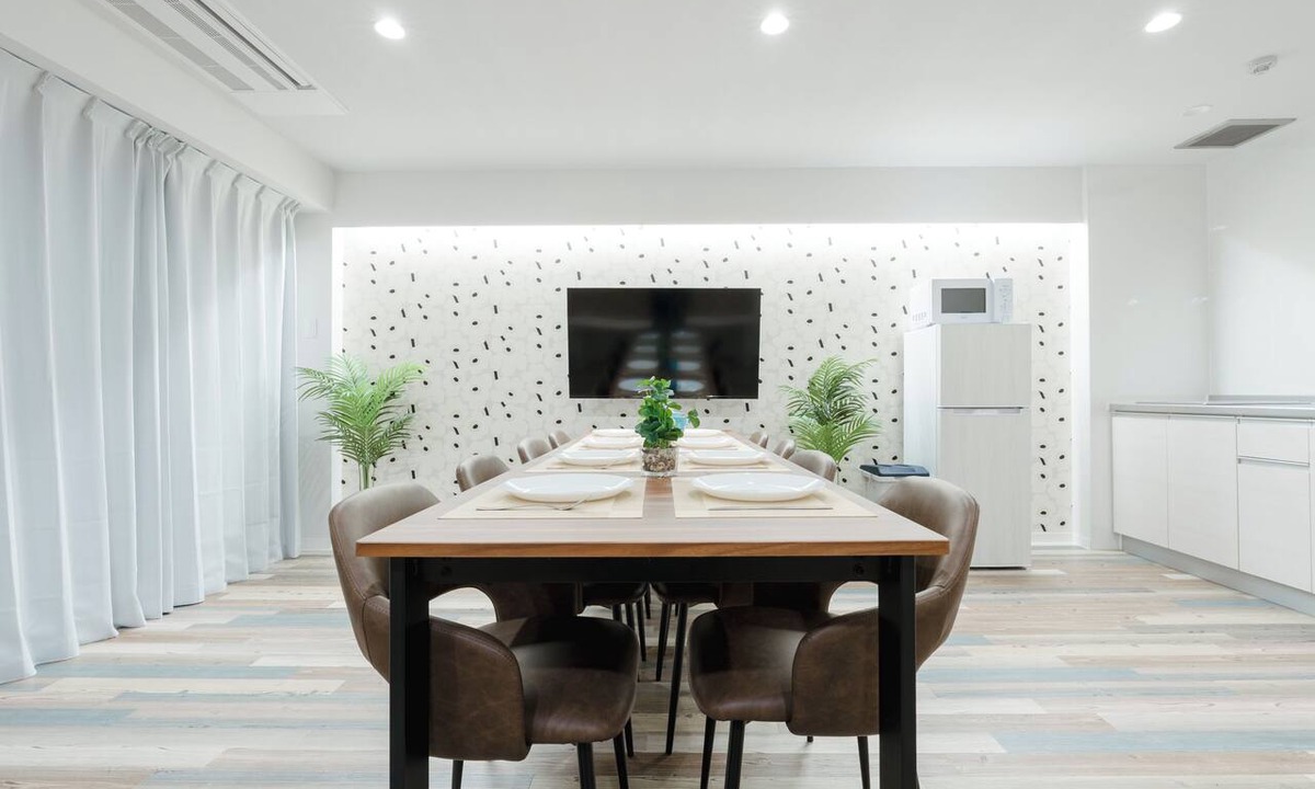Namba Apartment | Nihonbashi, 63 m², 1-minute walk from the station, 3 bedrooms + 1 sofa bed, accommodates up to 7 guests, and conveniently equipped with a dryer!