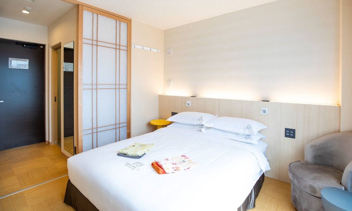 Sumida House | No 402 with double bed kitchen / Sumida Tokyo