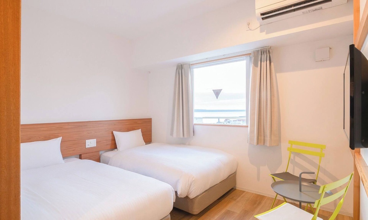 Taira Hotel | No Smoking Twin Room A | Room only/Miyakojima Okinawa