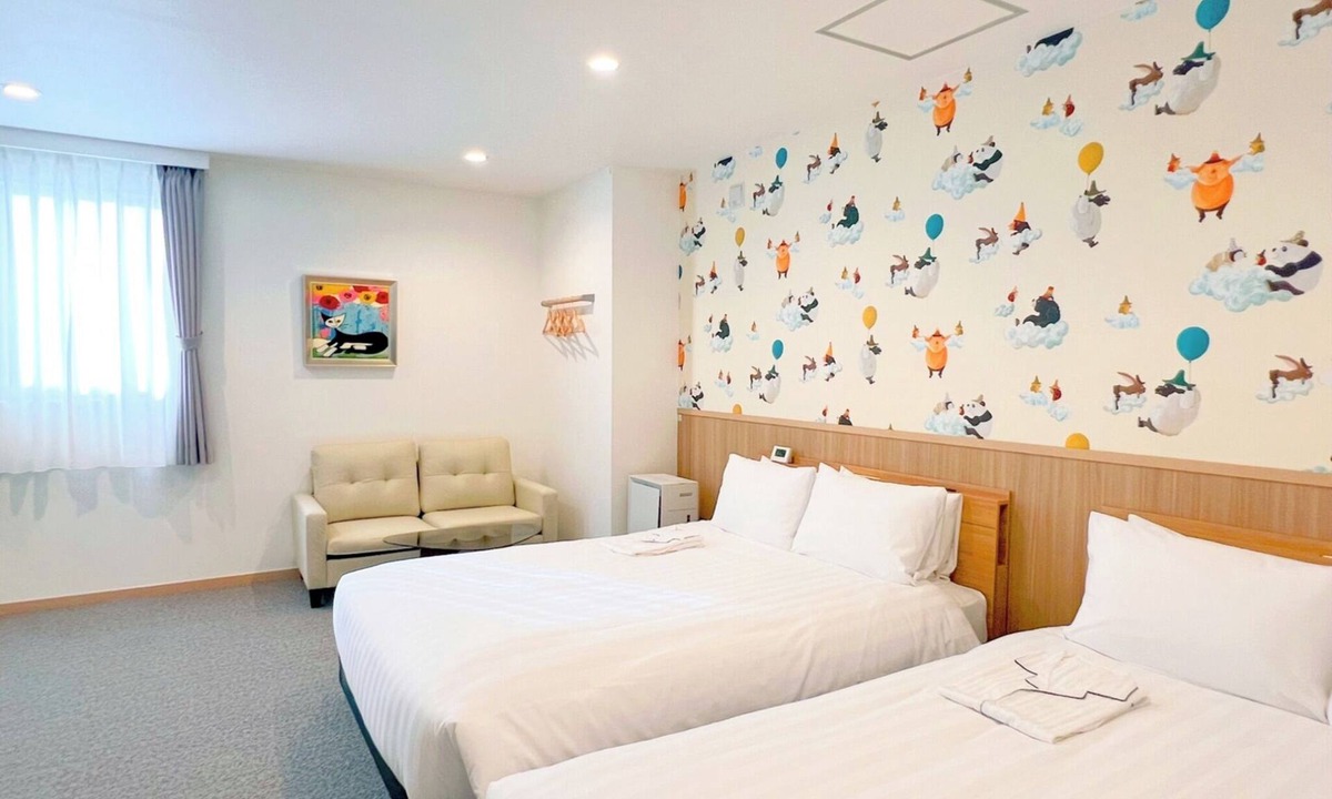 Hakodate Hotel | Nonsmoking Deluxe family room for 3 people roo/Hakodate City Hokkaidō