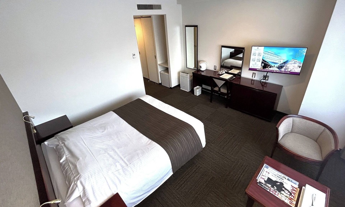 Tsuyama Hotel | Nonsmoking Double Room 6F Free Breakfast/Tsuyama Okayama