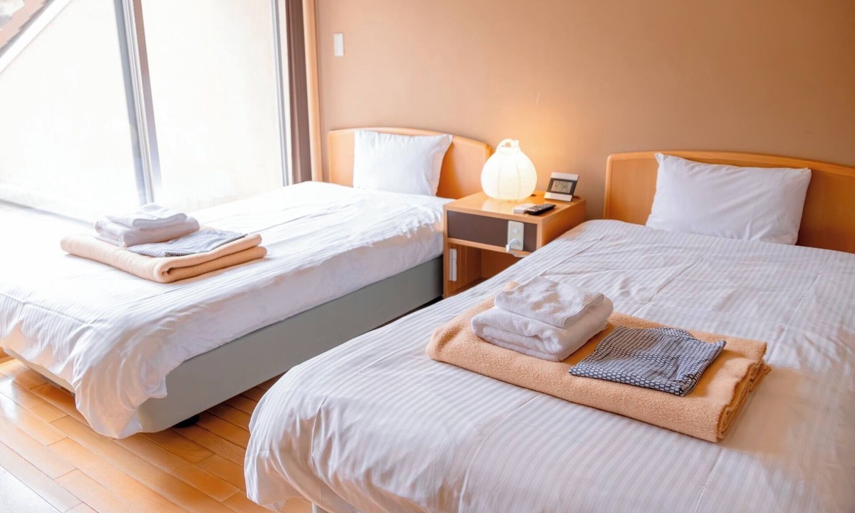 Kawamoto Hotel | Nonsmoking Twin room with free BK 2 ppl/Ochi District Shimane