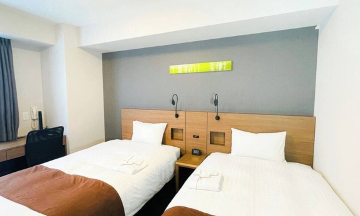 Susukino Hotel | Nonsmoking Twin | Room only/Sapporo Hokkaidō