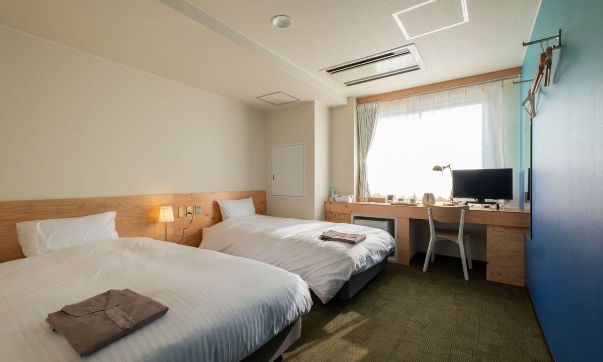 Goto Hotel | Nonsmoking twin Simple stay plan without m/Goto Nagasaki