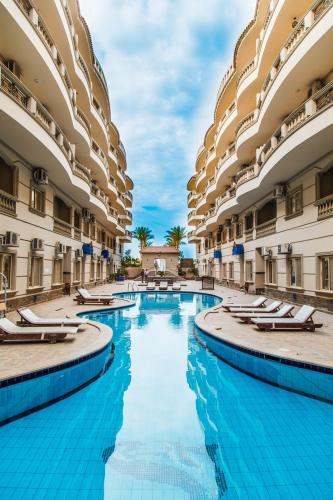 Al Ahyaa Apartment | Nour Plaza Hurghada Studio Sea view