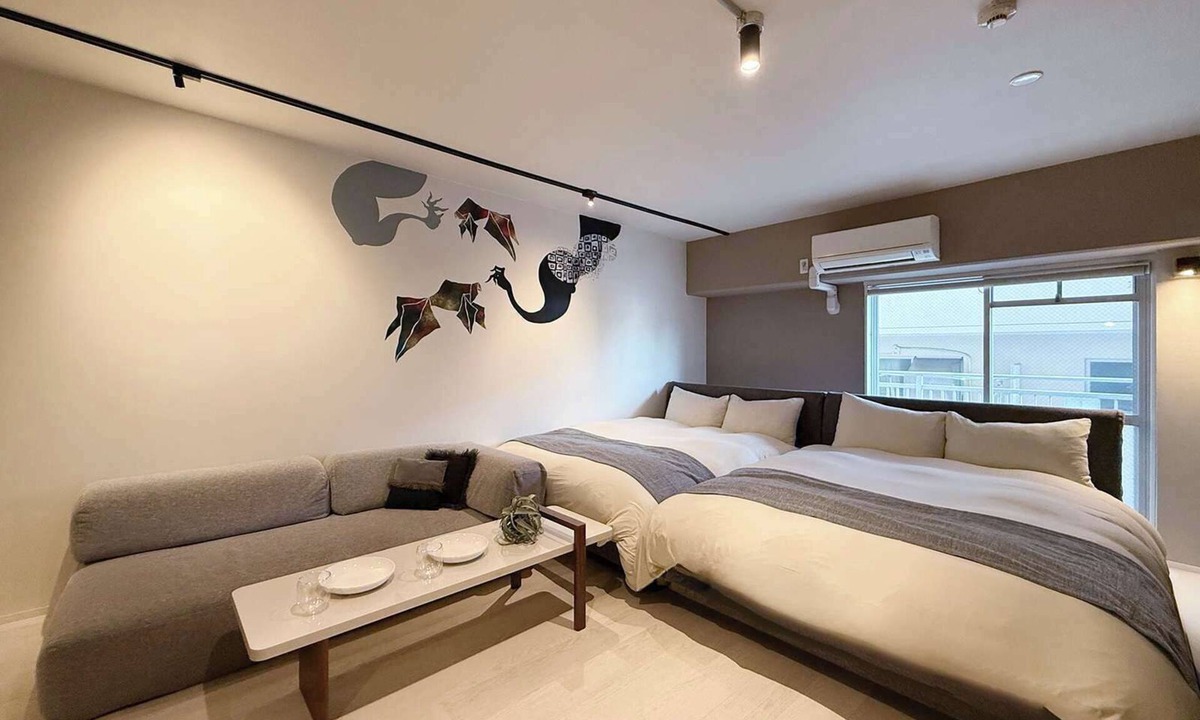 Naka Ward Apartment | ORIGAMINN 302 by b hotel - 5 mins PeacePark