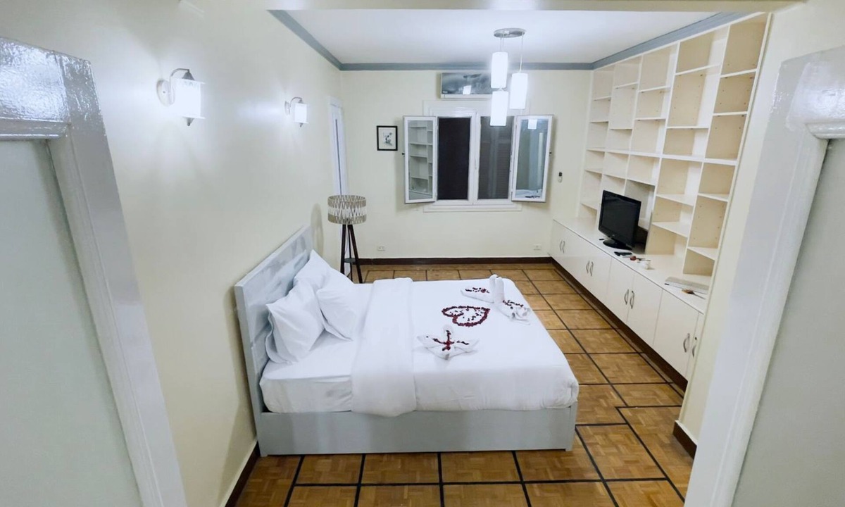 Abdin Condo | Perfect 3-bedroom condo with AC in vibrant Cairo Governorate