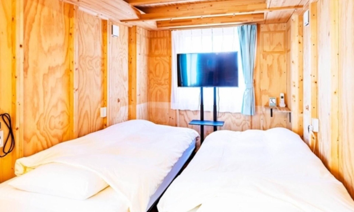 Iwate Cabin | PetFriendly 43 Twin Double RoomMax 5 guests/Iwate-gun Iwate