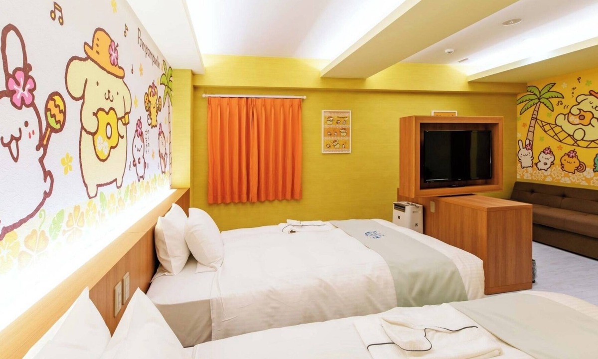 Asato Hotel | Pom Pom Purin Junior Suite | Room only Standar/Naha Okinawa