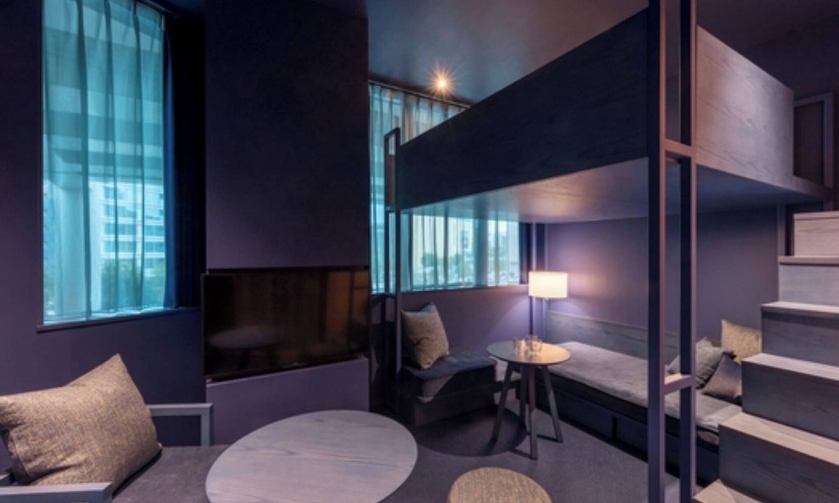 Iidabashi Hotel | Premier Loft Room Dark Blue Standard Plan Break/Chiyoda Ward Tokyo