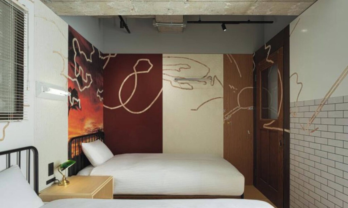 Nihonbashikabutocho Hotel | Puzzle Parre 1-bedroom @ Tokyo Street Art Hotel
