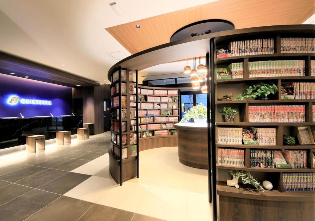 Tenjin Hotel | QuintessaHotel FukuokaTenjin Comic&Books