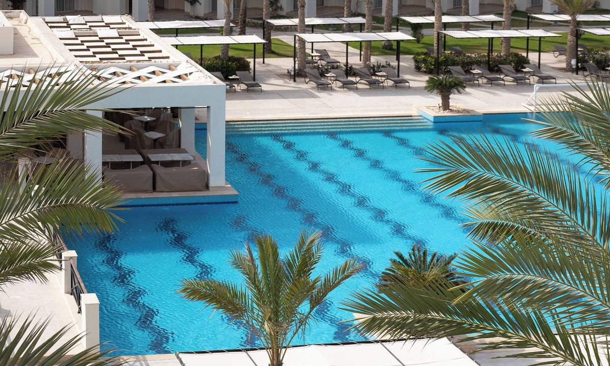 Zawiyat Sidi Musa Hotel | Relaxing Family Room with Swimming Pool and Playground - Steps from Almaza Bay